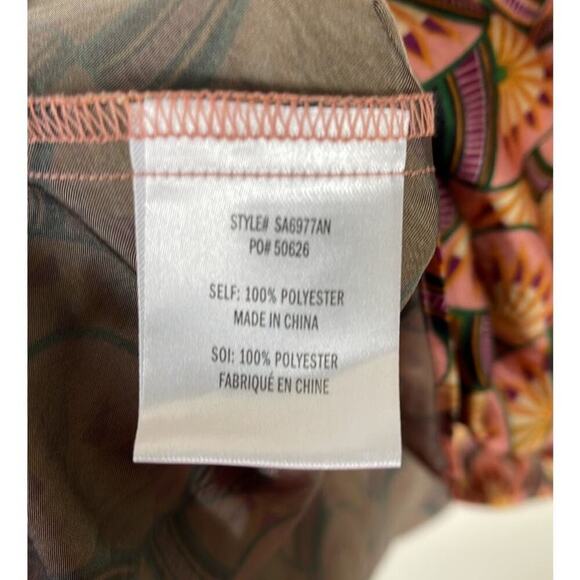 EVA‎ FRANCO BY ANTHROPOLOGIE  EDELINE ABSTRACT SHIRTDRESS SIZE 4 - Picture 10 of 11